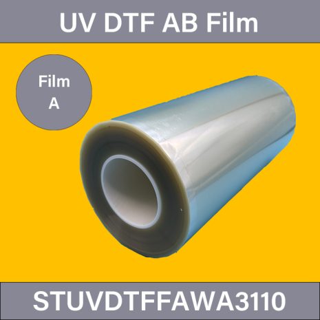 STUVDTFFAWA3110￼_UV_DTF_Film_A_75μm_Roll