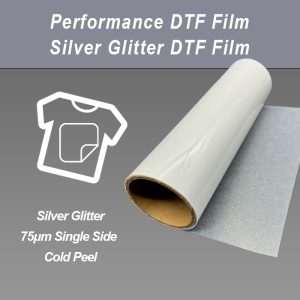 Silver Glitter DTF Film