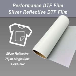 Silver Reflective DTF Film