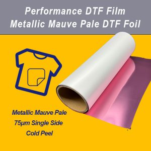 Metallic Mauve Pale DTF Foil