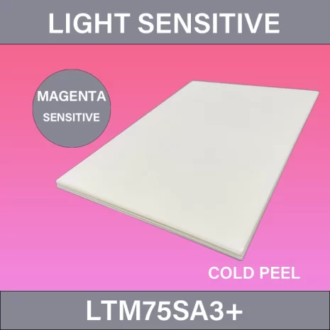 Light Sensitive Turn Magenta DTF Film_LTM75SA3+_DTF_Film_75_μm_Single_Side_Sheetl Light Sensitive Turn Magenta DTF Film_LTM75SA3+_DTF_Film_75_μm_Single_Side_Sheetl
