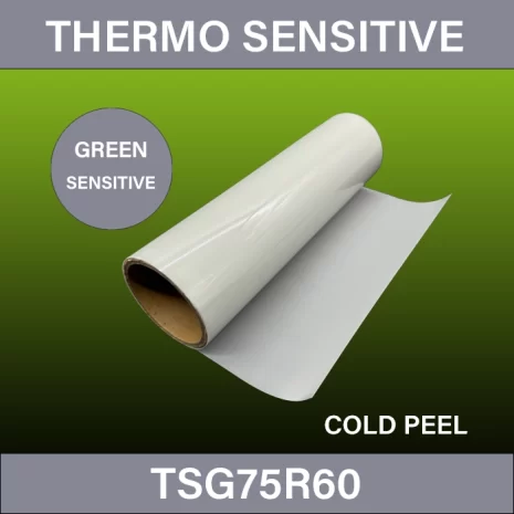 Thermo Sensitive DTF Film_TSG75R60_DTF_Film_75_μm_Single_Side_Roll