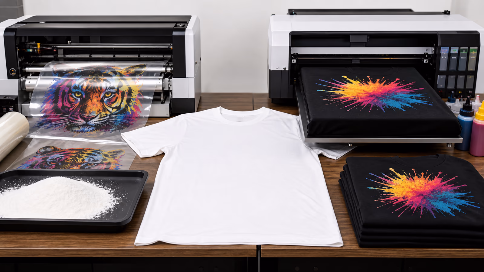 Direct to Film vs. Direct to Garment Printing: Decoding Two Apparel Decoration Techniques, UV Magic Film Supplier, UV DTF Adhesive Transfer Decal Manufacturer, china