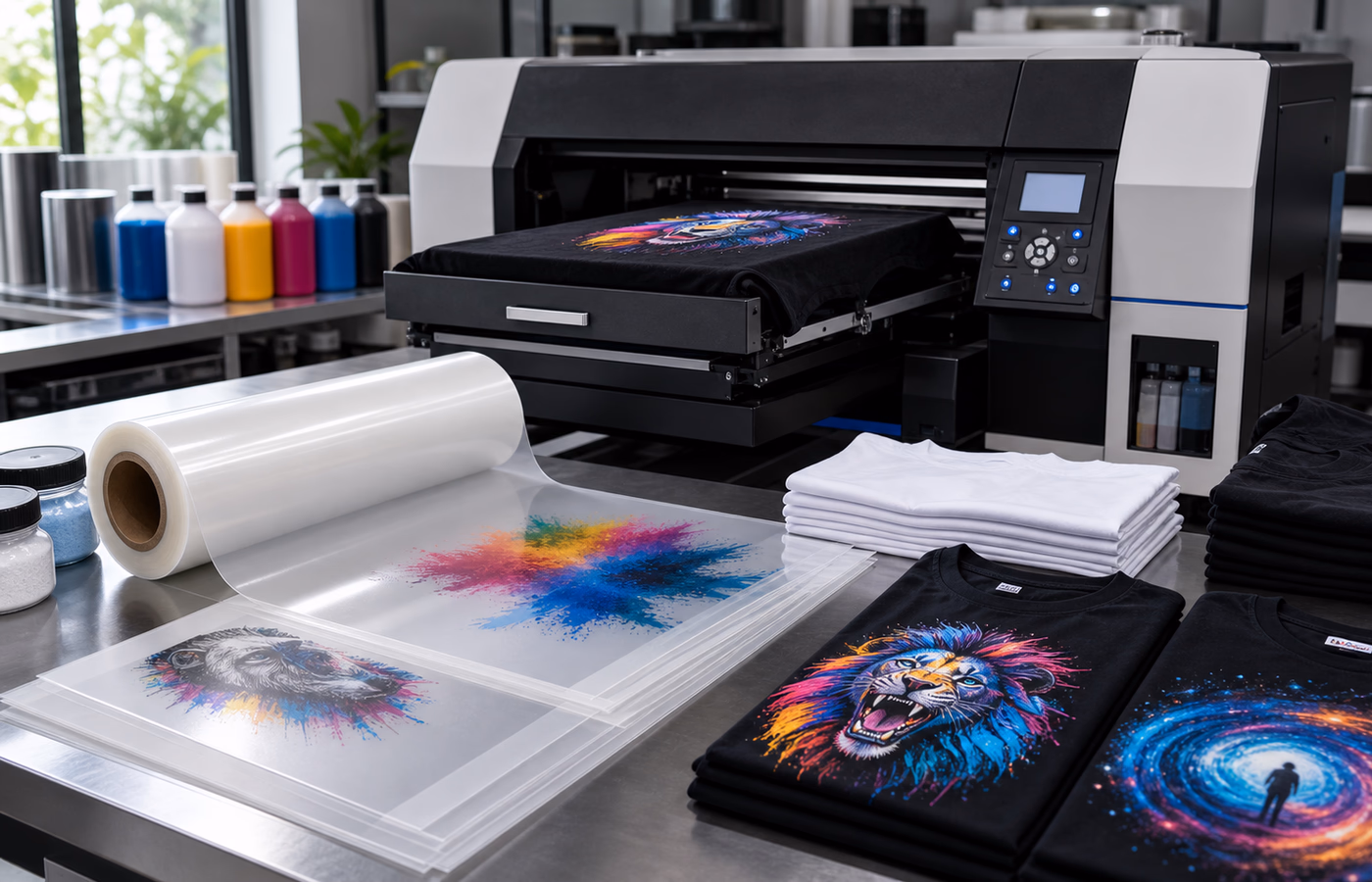 Revolutionizing Textile Printing: The Impact of DTF Film on Epson F2100 Operations, DTF Film for Epson F2100 Factory, made in china