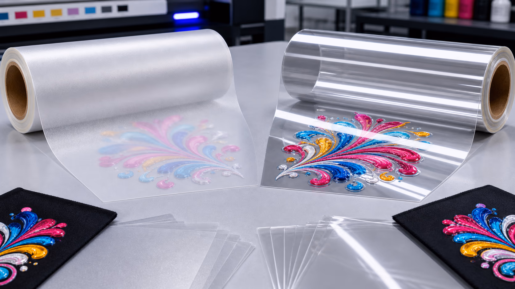 DTF Film vs. Clear Film: Understanding the Nuances in Modern Printing, UV Magic Paper Wholesale, China Direct to Transfer UV DTF Decal, china