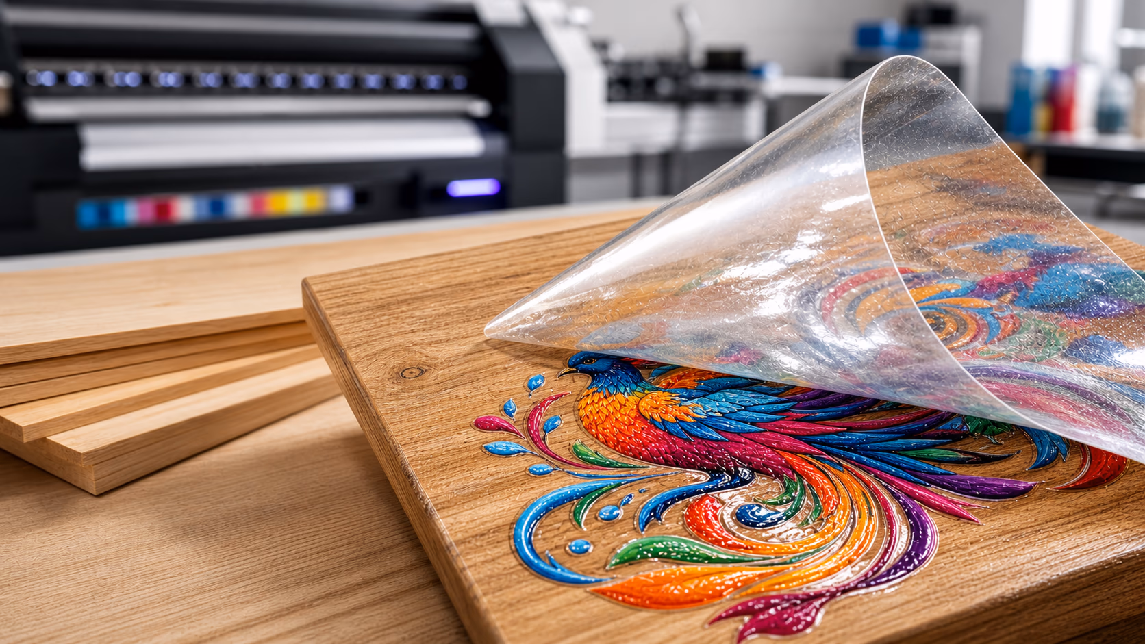 Can DTF (Direct To Film) be Used on Wood? An Innovative Approach, UV DTF Printing Film Manufacturer, UV DTF Decal Supplier, china