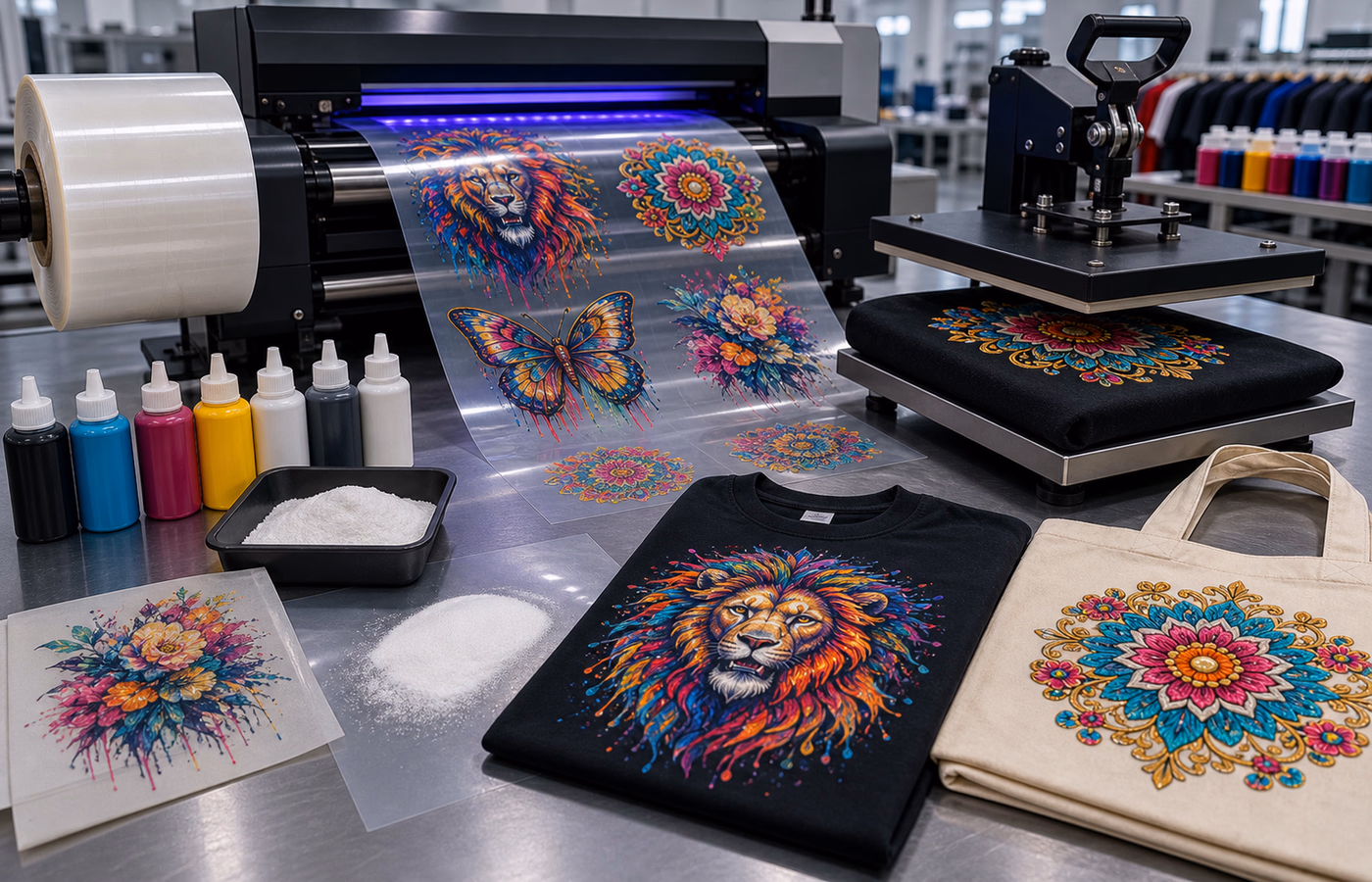 The Innovative World of DTF PET Film Transfer Printing: Revolutionizing Textile Printing, made in china