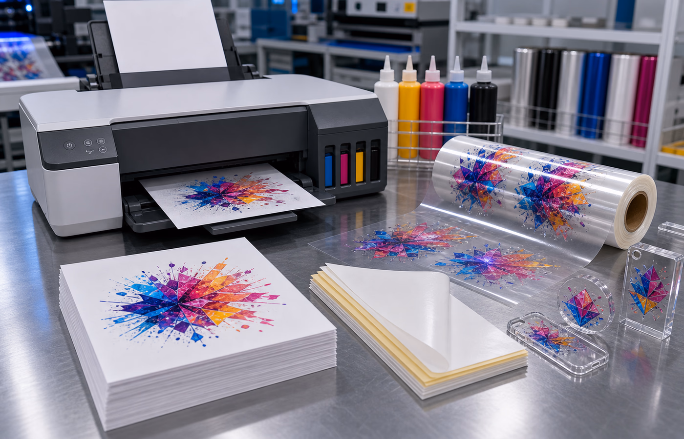 Can You Use DTF Transfer Paper in a Regular Printer? Breaking Down the Basics, UV DTF Adhesive Transfer Film Supplier, China DTF UV Paper, china