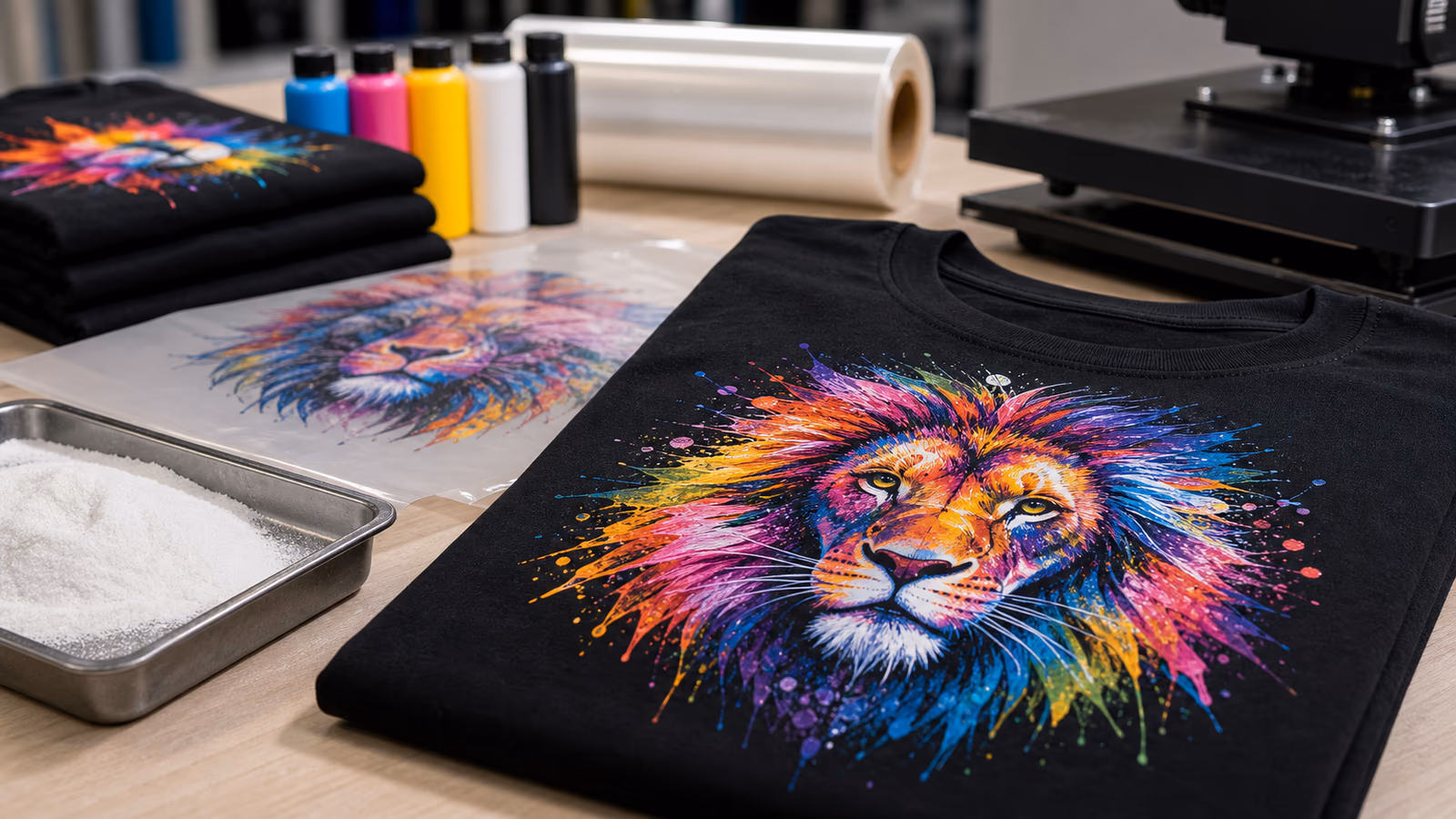 Can I DTF Transfer to a Black Shirt? UV Film Transfer Paper Factory, UV DTF transfer Decal Manufacturer, china