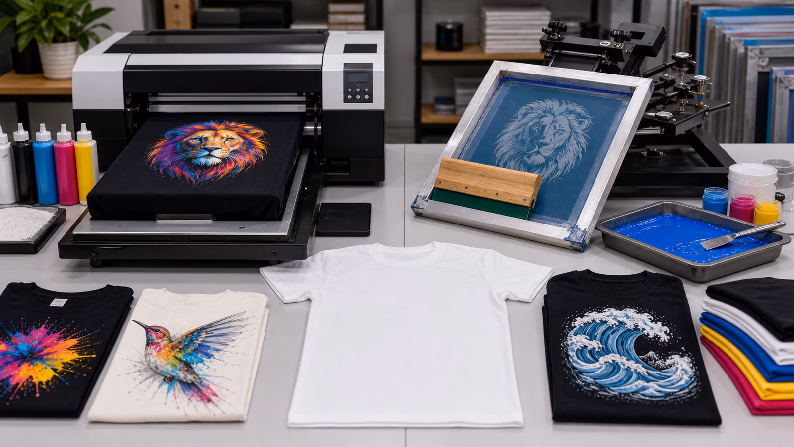 Exploring the Differences: DTG Printing vs. Screen Printing, UV DTF Printing Paper Supplier, Transfer DTF UV Paper Factory, china