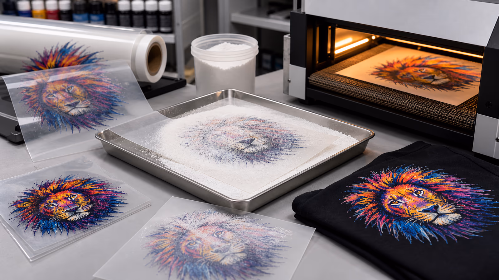 How to Use DTF (Direct to Film) Transfer Powder: A Step-by-Step Guide, Transfer DTF UV Film Manufacturer, UV Magic Decal Supplier, china