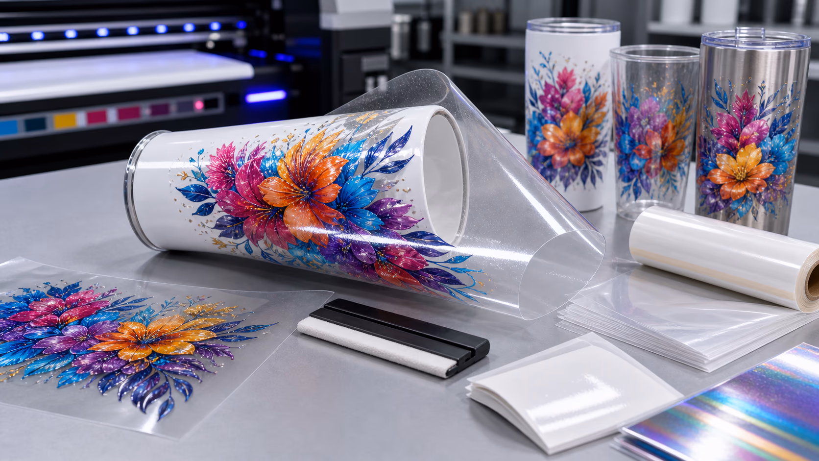How to Make UV DTF Cup Wraps: A Step-By-Step Guide, UV Film Transfer Decal Supplier, UV DTF transfer Paper Wholesale, china