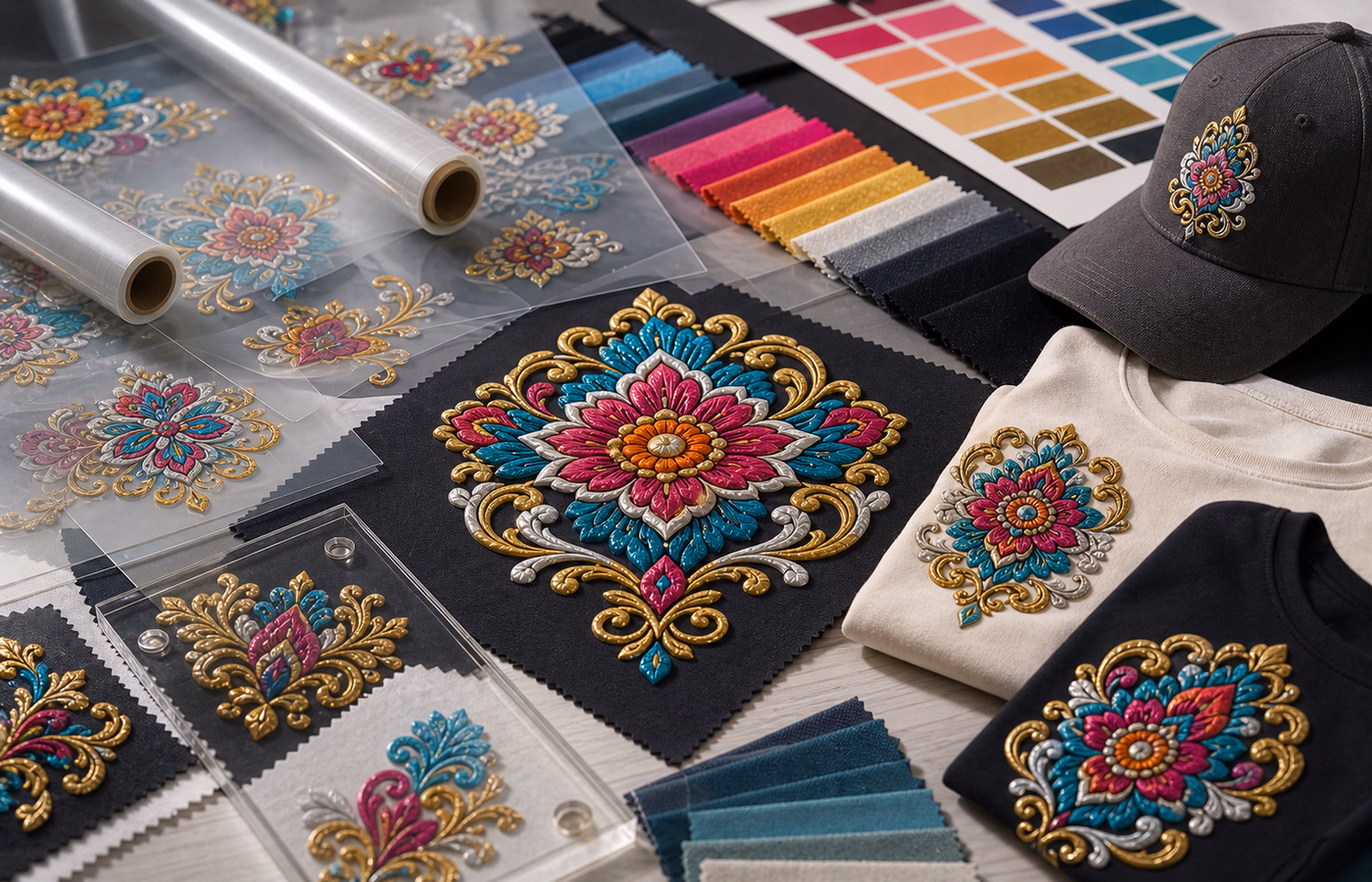 UV DTF for Textile Faux Embroidery: A Revolution in Digital Textile Printing, UV DTF for Textile Faux Embroidery, made in china