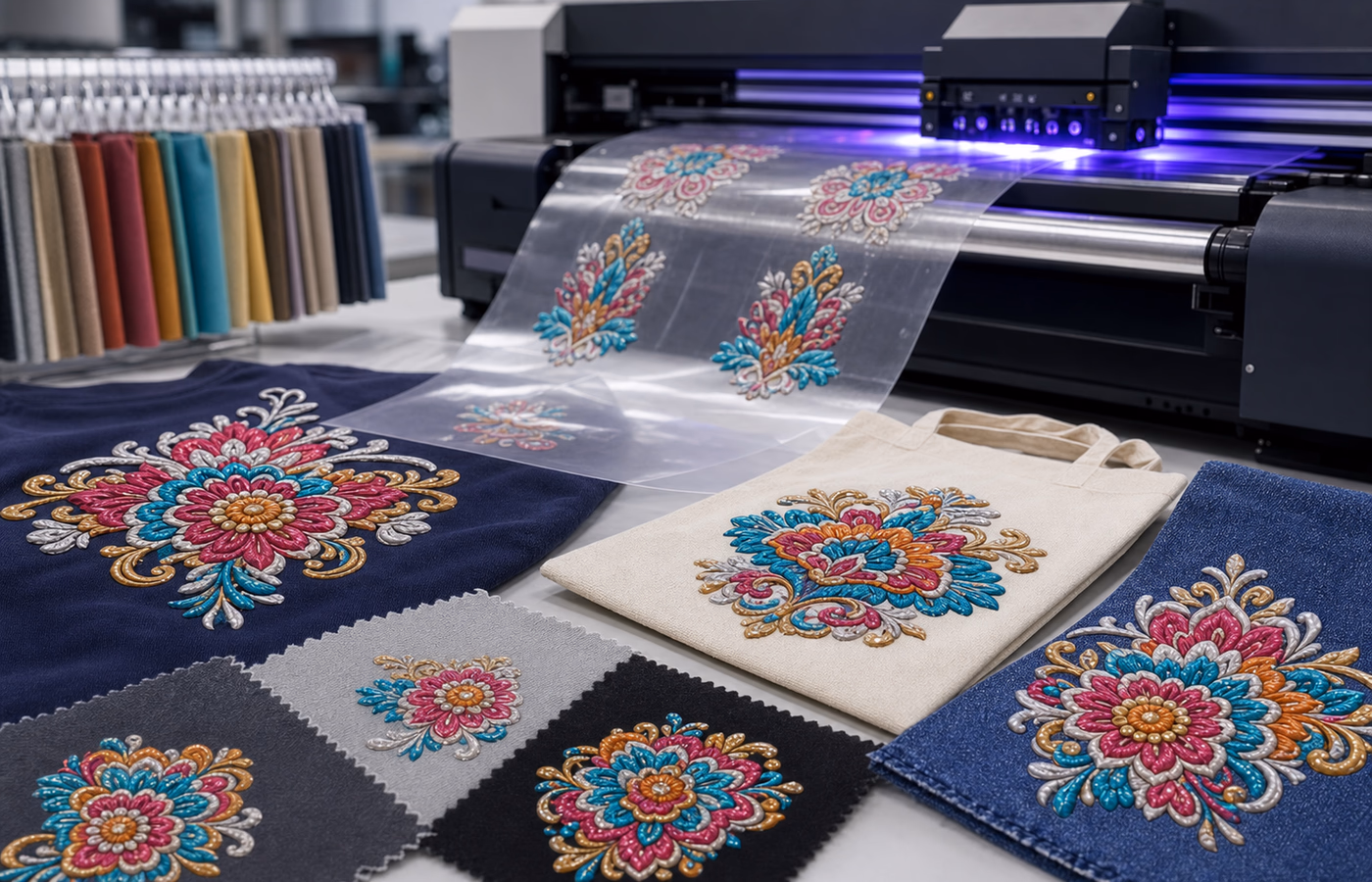Unlocking Creativity: The Power of UV DTF Embroidery in Modern Textile Design, UV DTF Embroidery, made in china