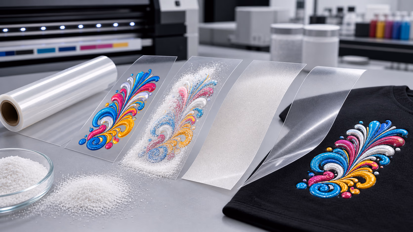 What Does DTF Film Actually Do? Demystifying the World of Direct-to-Film Printing, UV Film Transfer Decal Factory, UV DTF PET Decal Wholesale, china