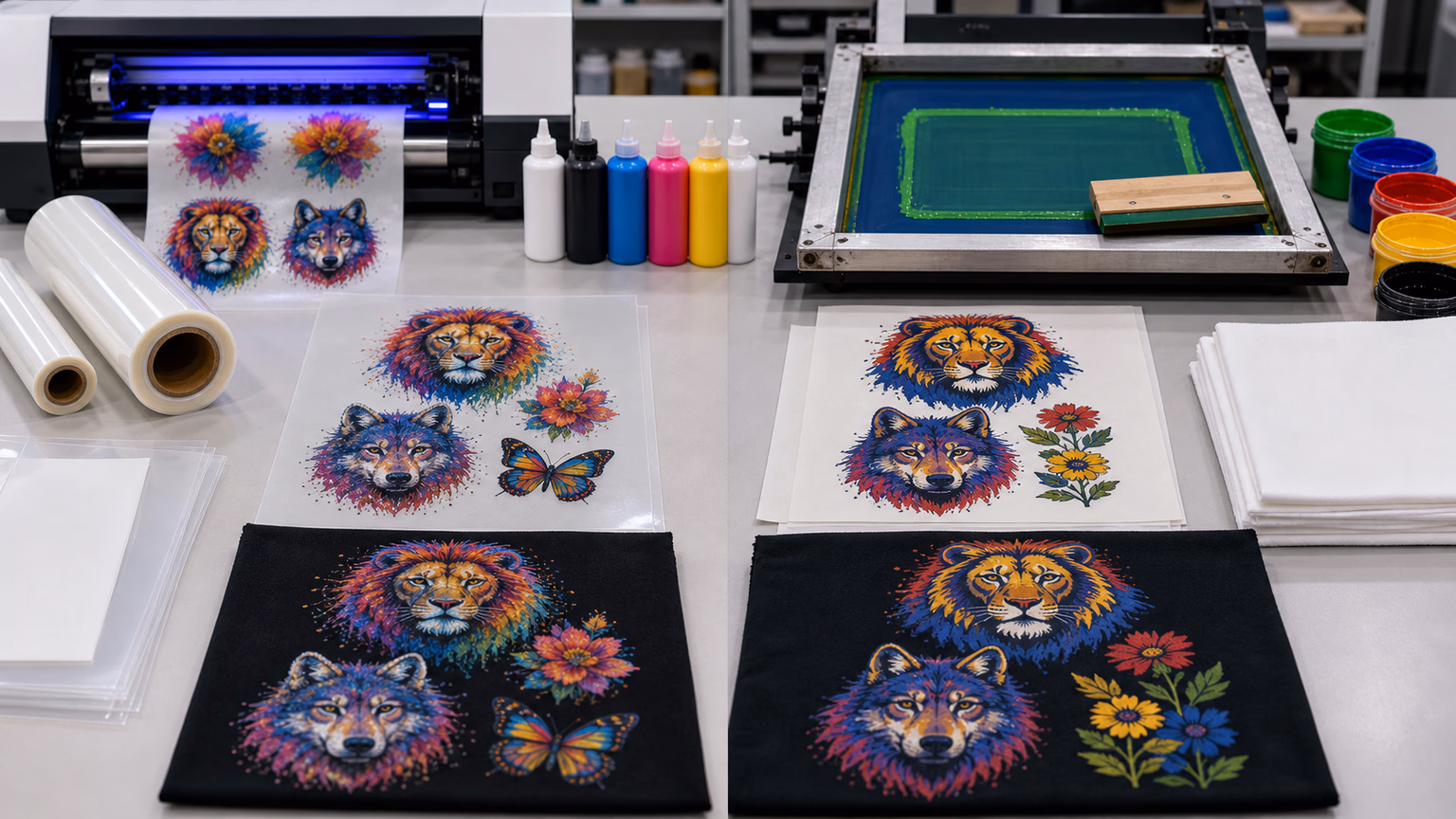 A Comparative Analysis: DTF Transfer vs. Screen Print Transfer, DTF Film Printing Manufacturer, A4 DTF Film Supplier, china
