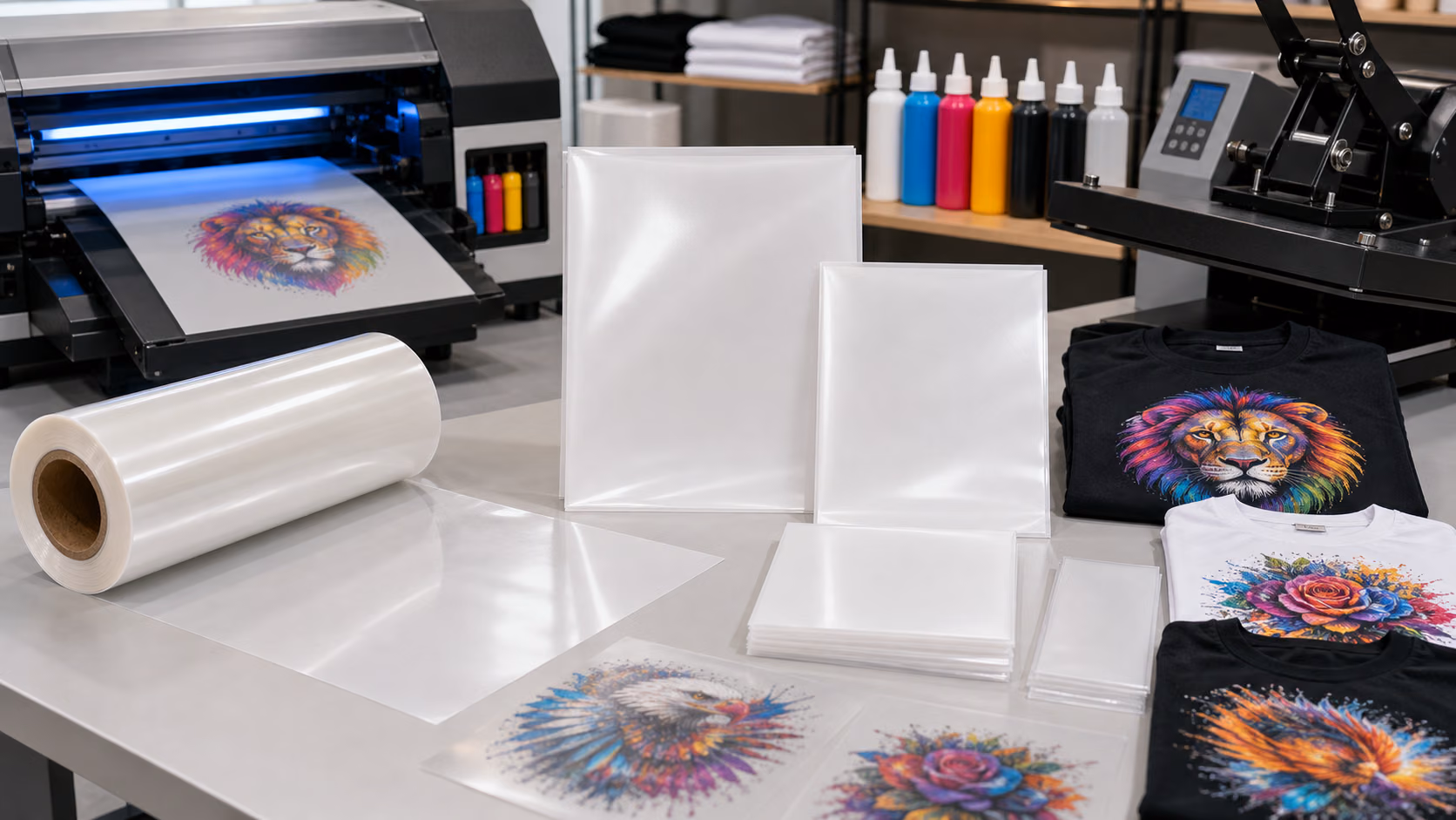 A3 DTF Film? DTF Film 8.5 Factory, DTF Film roll Supplier, china