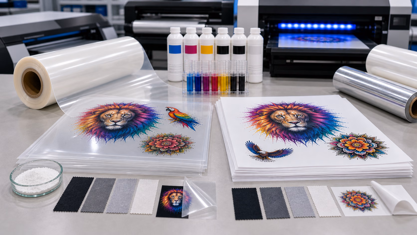 Are DTF Film 13 and transfer paper the same? DTF PET Film roll Supplier, DTF Film warm peel Manufacturer, china