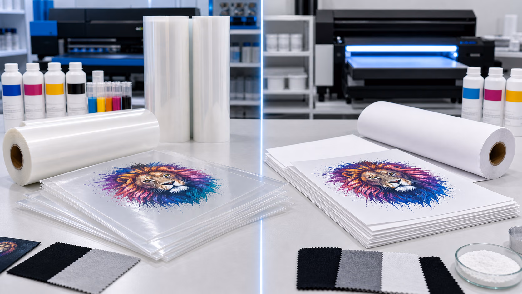 Are DTF Transfer Sheets and transfer paper the same? DTF PET Film Supplier, DTF Paper A3 Factory, china