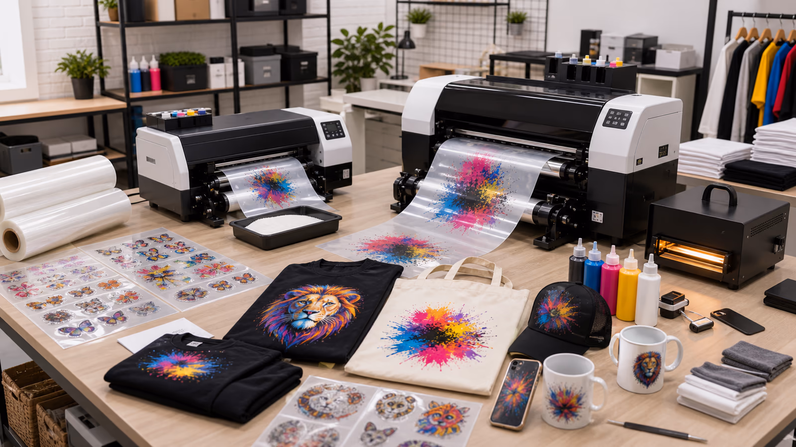 Choosing the Best DTF Printer for Your Small Business: A Comprehensive Guide, UV DTF AB Decal Factory, UV DTF AB Film Wholesale, china