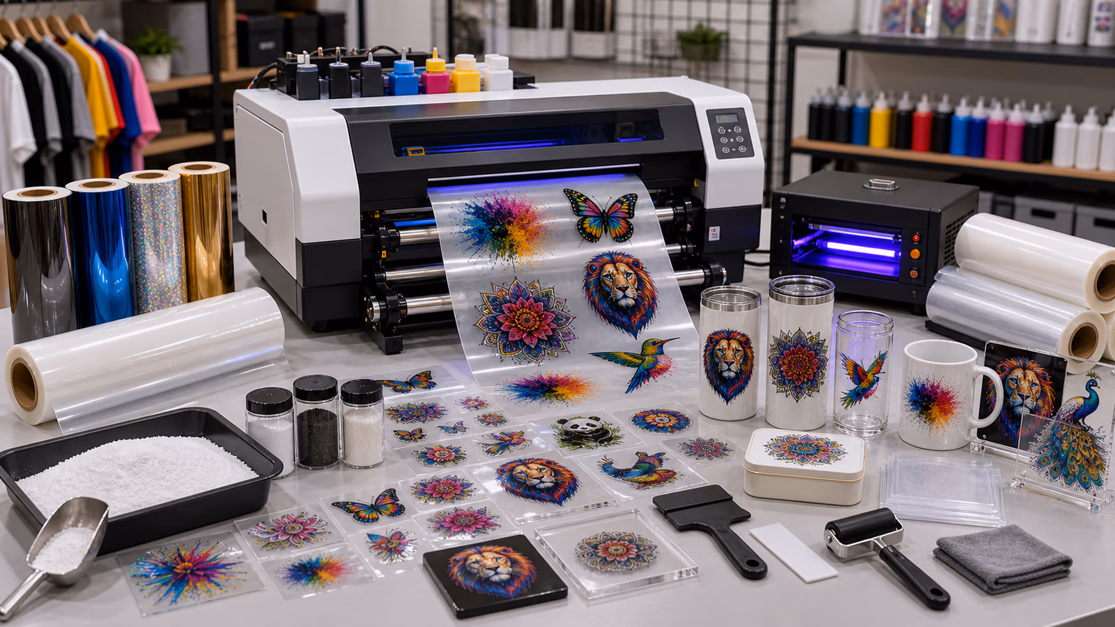 The Ultimate Guide to Choosing the Best UV DTF Printer for Your Small Business, Direct Transfer UV DTF Film Supplier, DTF UV Film Supplier, china