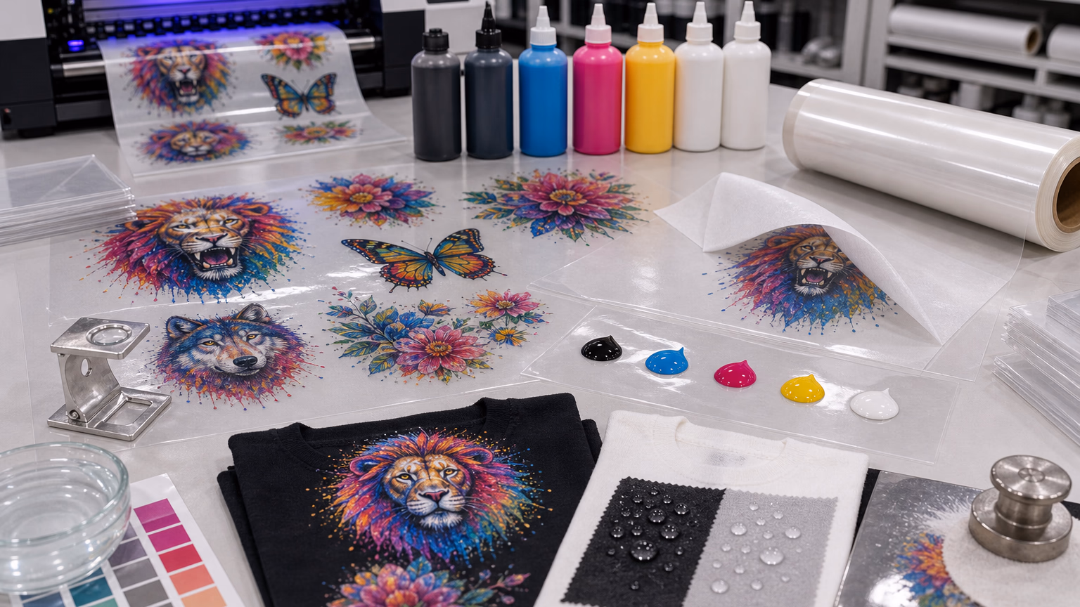 Can You Use Inkjet Ink on the DTF Transfer Sheets Large? heat Transfer Film Manufacturer, DTF transfer longevity Factory, china