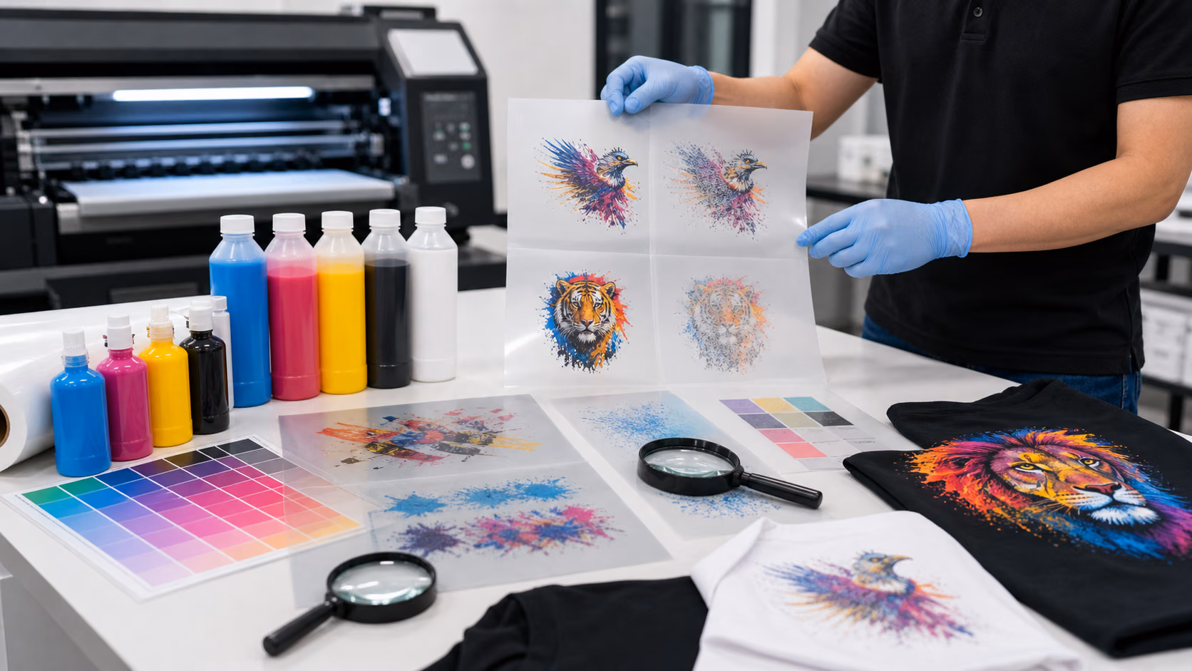 Can you use sublimation ink on the DTF transfer film? PET Film para DTF Factory, DTF direct to Film Supplier, china