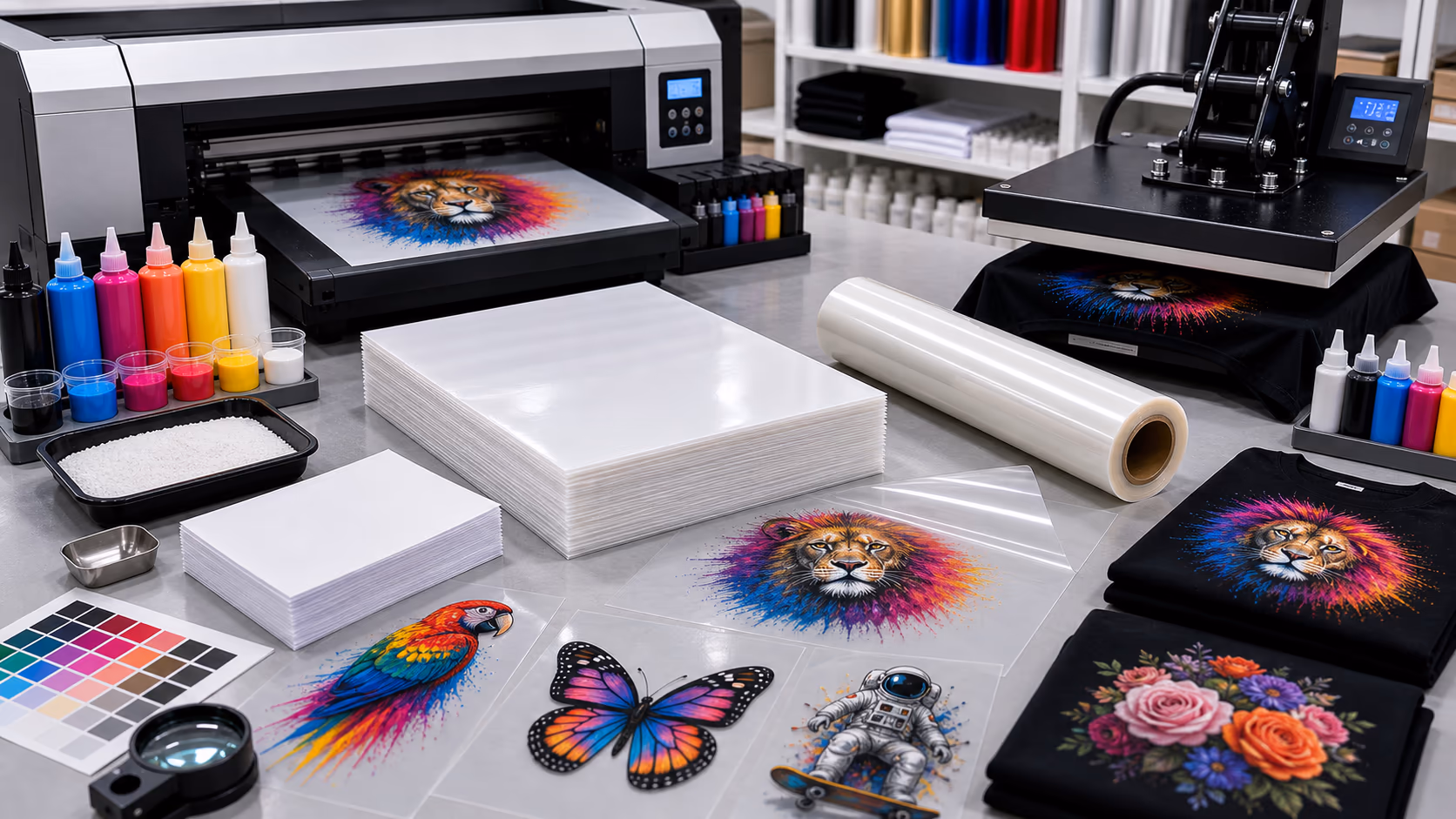 china, best, DTF Heat Transfer Paper Factory, DTF A3 sheet Factory, PET Film Transfer Supplier, supplier