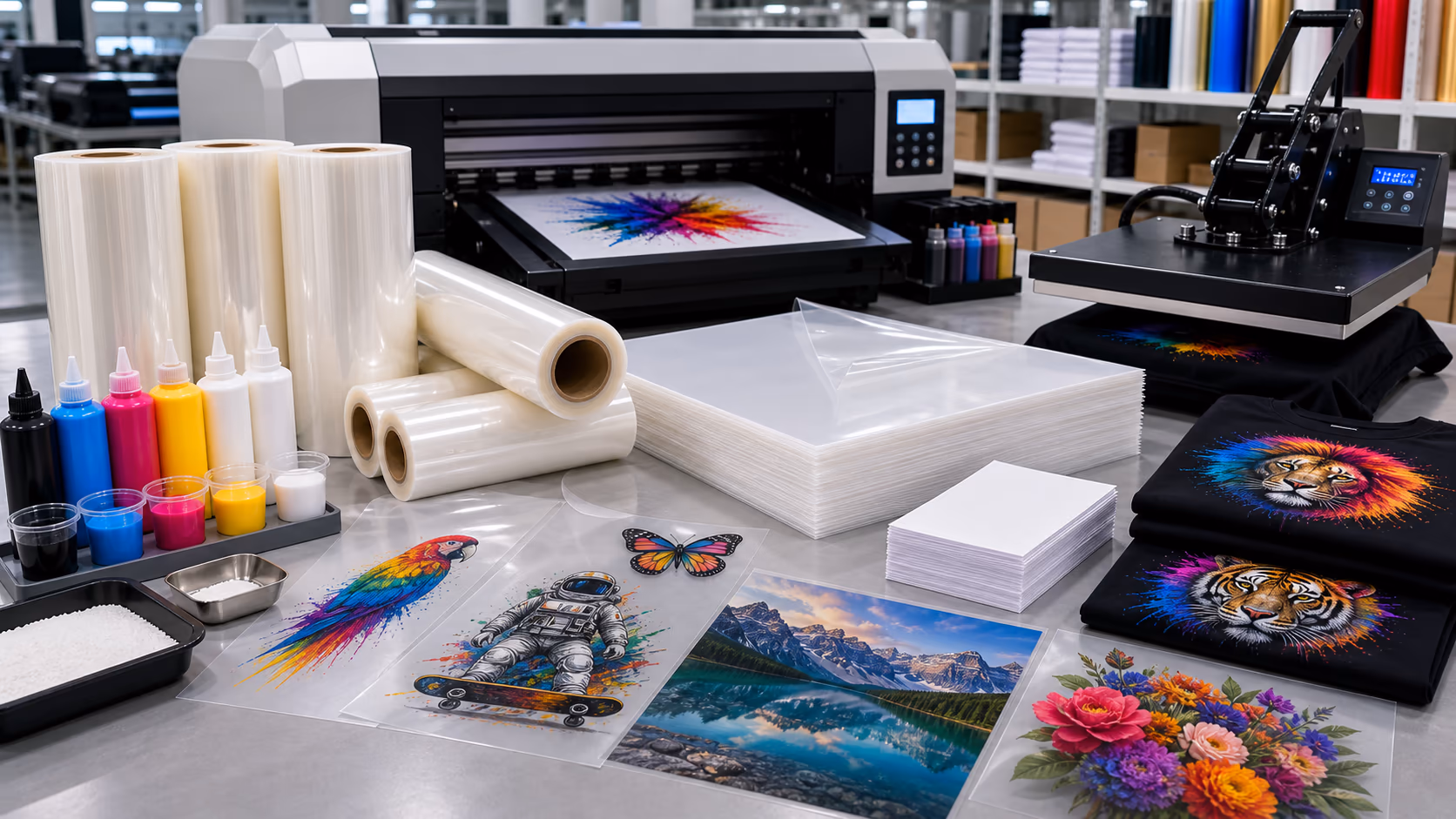 China good DTF digital transfer factory, DTF PET transfer film factory, A3 DTF supplier, manufacturer