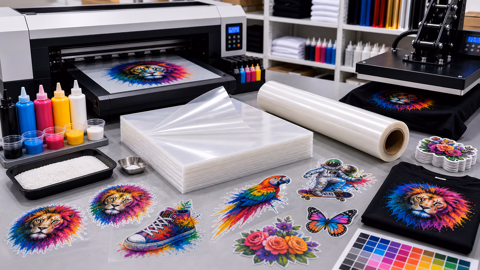 china, good, DTF Transfer sticker Supplier, DTF Digital Transfer Sticker Manufacturer, PET Film DTF A3 Factory, manufacturer