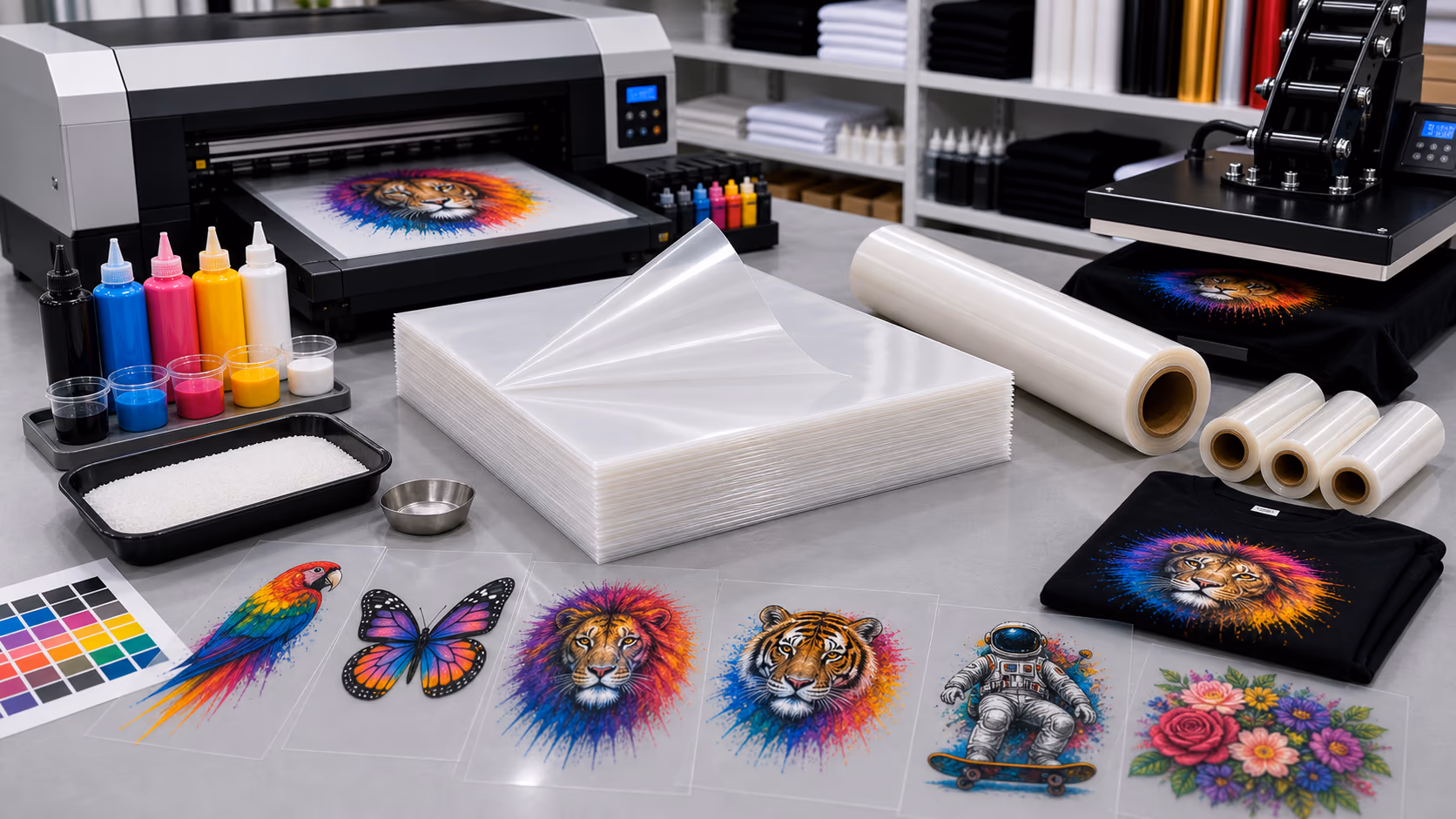 china, high grade, DTF A4 Manufacturer, DTF Digital Transfer Sheet Factory, DTF 13 x 19 Transfer Film paper Supplier, supplier