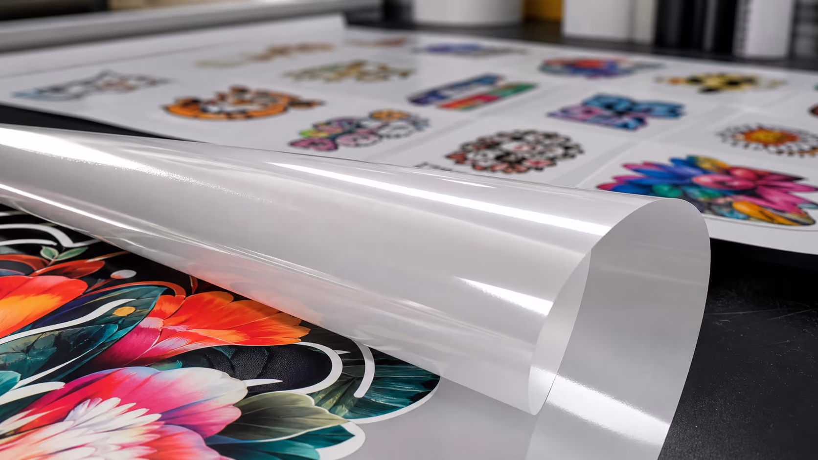 Does DTF Transfer Film glossy feel like vinyl? DTF Transfer sticker Supplier, DTF gang sheets Manufacturer, china