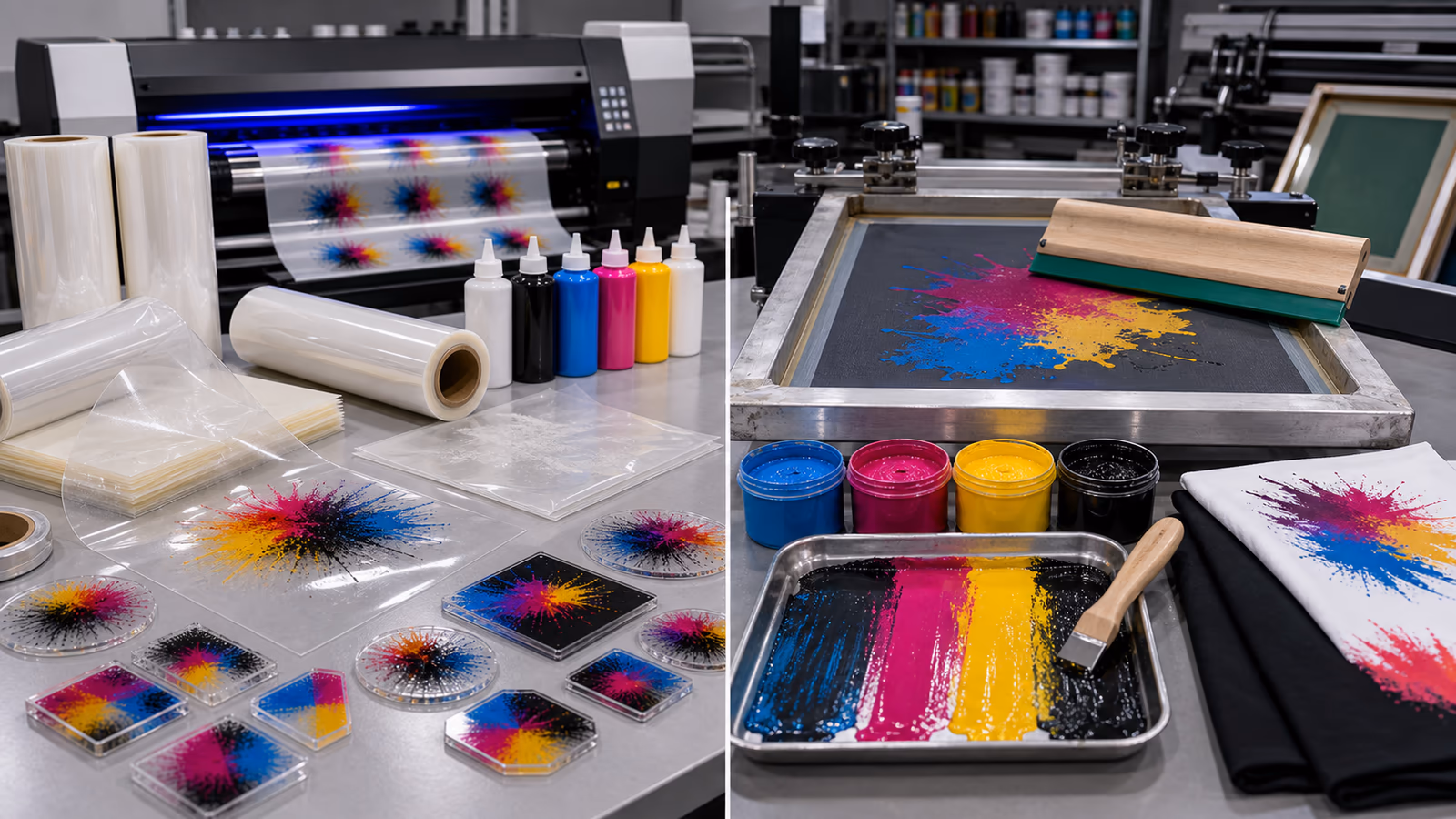DTF and Screen Printing: A Comparative Look into Two Popular Printing Techniques, UV DTF Printing Decal Manufacturer, UV DTF Paper Supplier, china