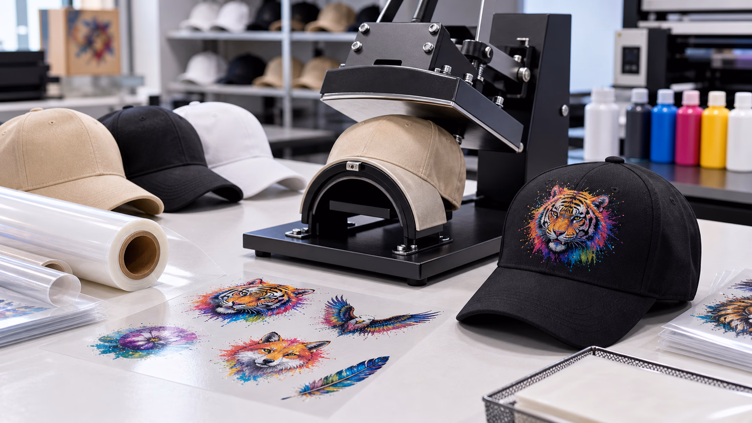 DTF Heat Transfer on a Hat: A Detailed Guide, heat Transfer Film Factory, DTF transfer paper Supplier, china