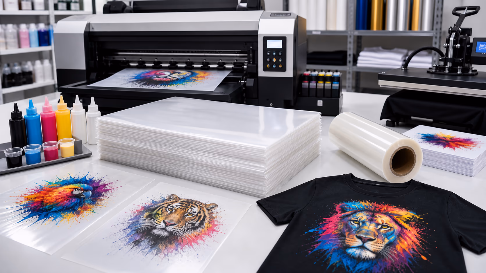 DTF PET Sheets? A3 R1390 DTF Factory, DTF transfer paper Supplier, china