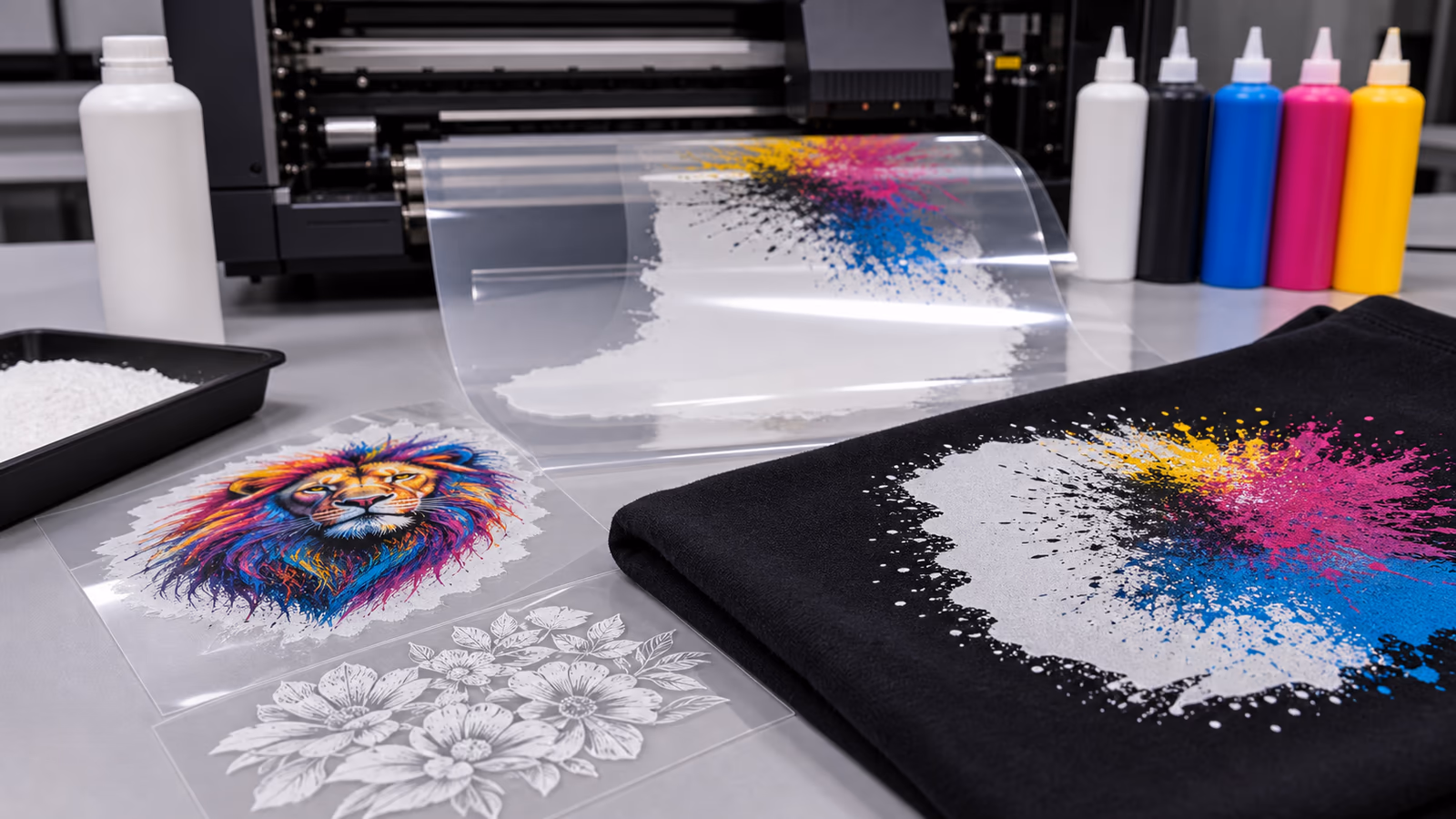 Unveiling the Possibilities: Can DTF Printers Print White Ink? Transfer DTF UV Decal Supplier, UV DTF PET Film Supplier, china