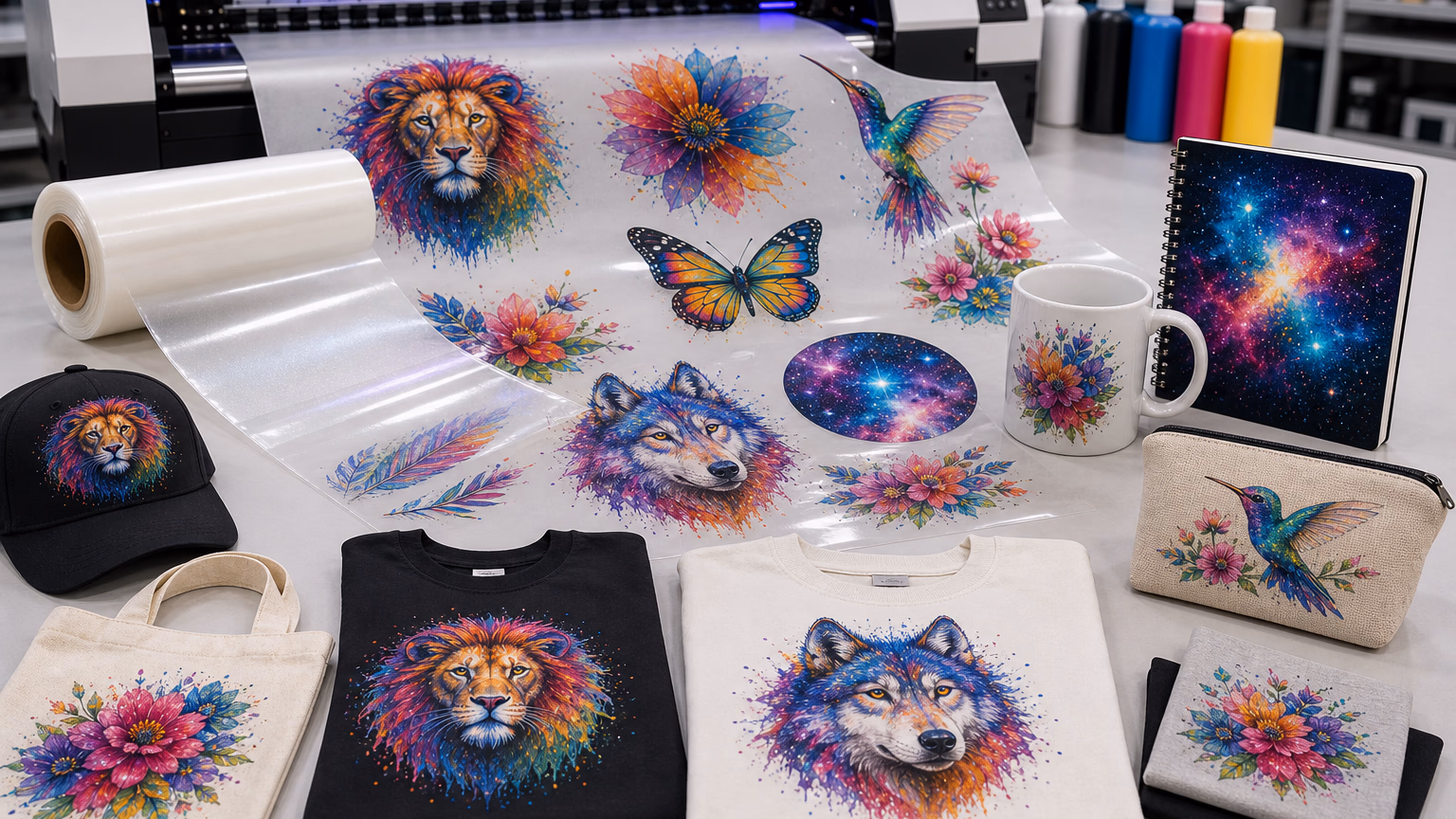 Exploring the Versatility of DTF Printing: What Can It Print On? DTF Film A2 Factory, DTF Warm Peel Supplier, china