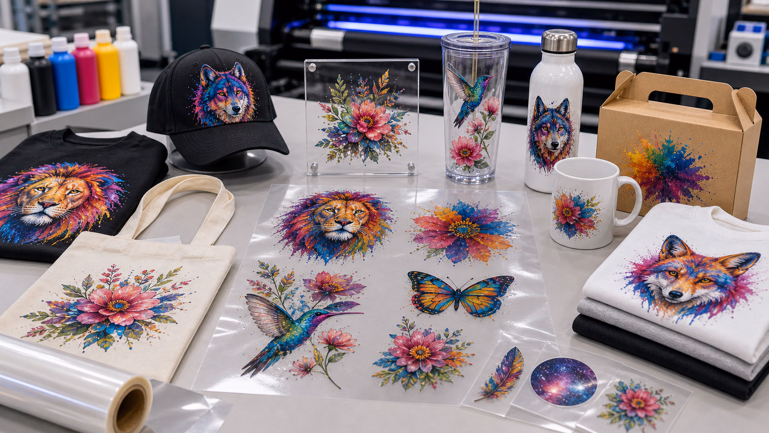 Exploring the Versatility of DTF Transfers: Applicability, Procedures, and Innovative Practices, PET Film Printing Supplier, impresora DTF PET Film Transfer Manufacturer, china
