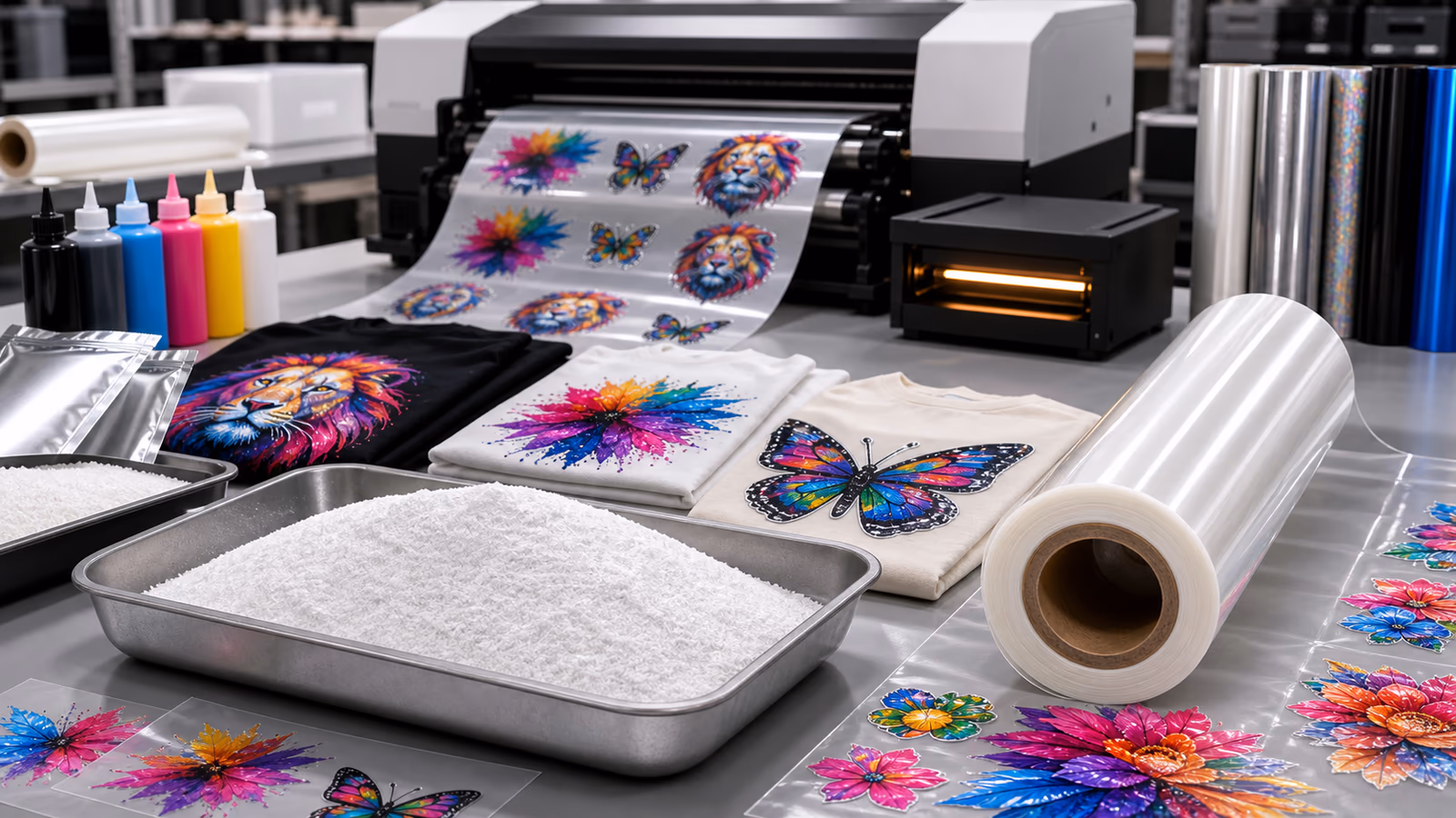 Unveiling the Finest DTF Powder and Film for Stunning Prints, UV DTF Transfer AB Film Wholesale, Direct to Transfer UV DTF Film Supplier, china