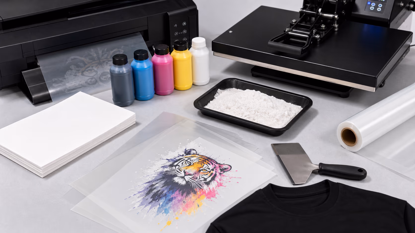 How to use DTF printing supplies? DTF Paper A3 Supplier, DTF Transfer Sheets Factory, china