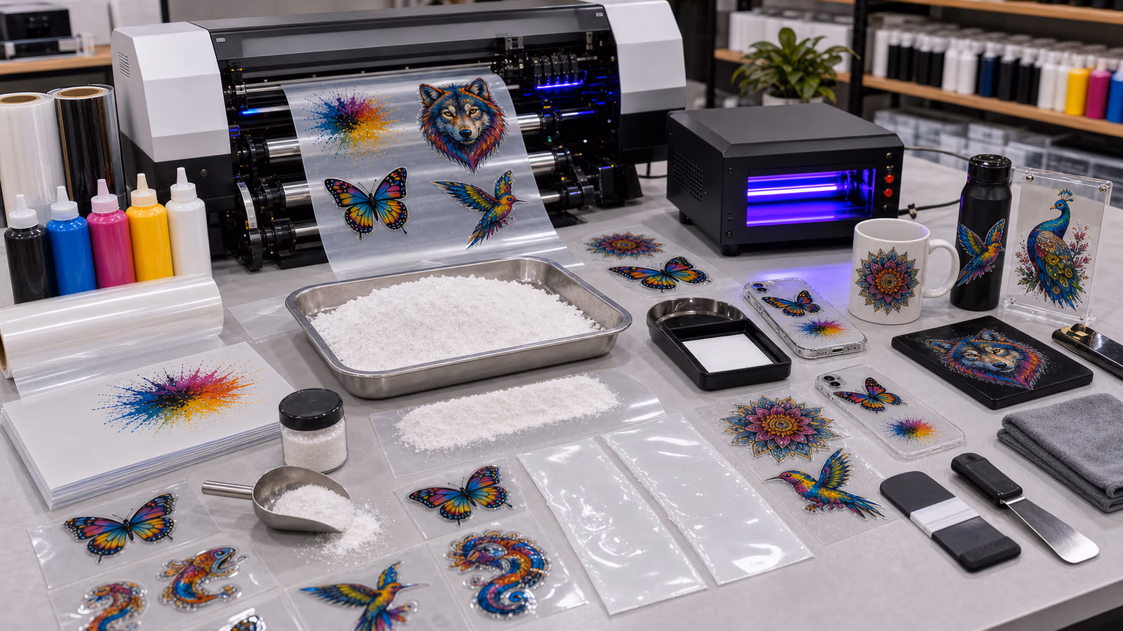 Mastering the Art of UV DTF Printing: A Comprehensive Guide on How to Use UV DTF Powder, UV DTF PET Paper Manufacturer, China Direct Transfer UV DTF Film, china