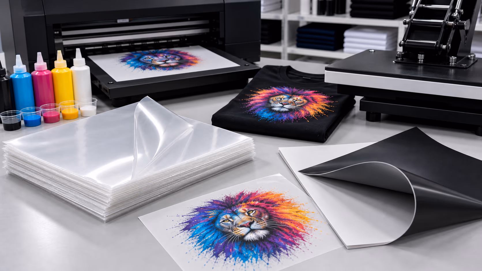 Is DTF Digital Transfer Film vinyl? impresora DTF PET Film Transfer Supplier, Transfer Film DTF Manufacturer, china