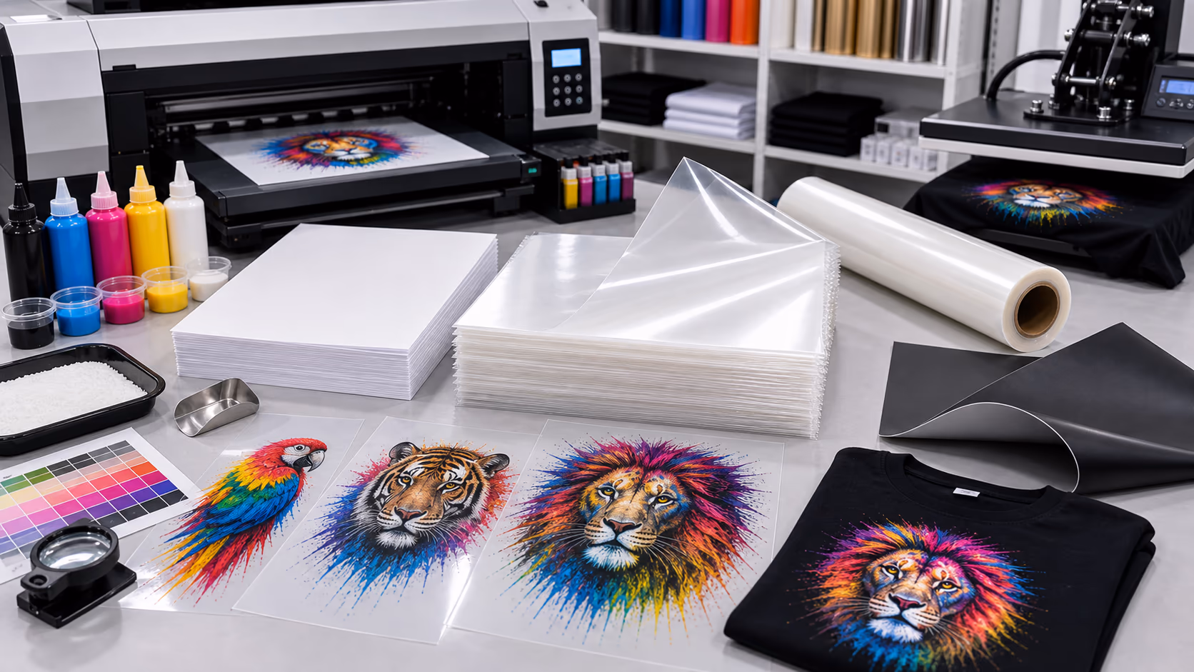 Is DTF Digital Transfer paper better than vinyl? DTF Film double-sided Manufacturer, DTF Film A2 Factory, china