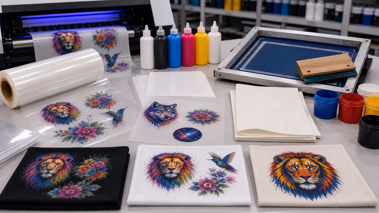 Is DTF Heat Transfer Paper the Same as Screen Paper? PET Film For DTF Manufacturer, DTF digital Transfer Supplier, china