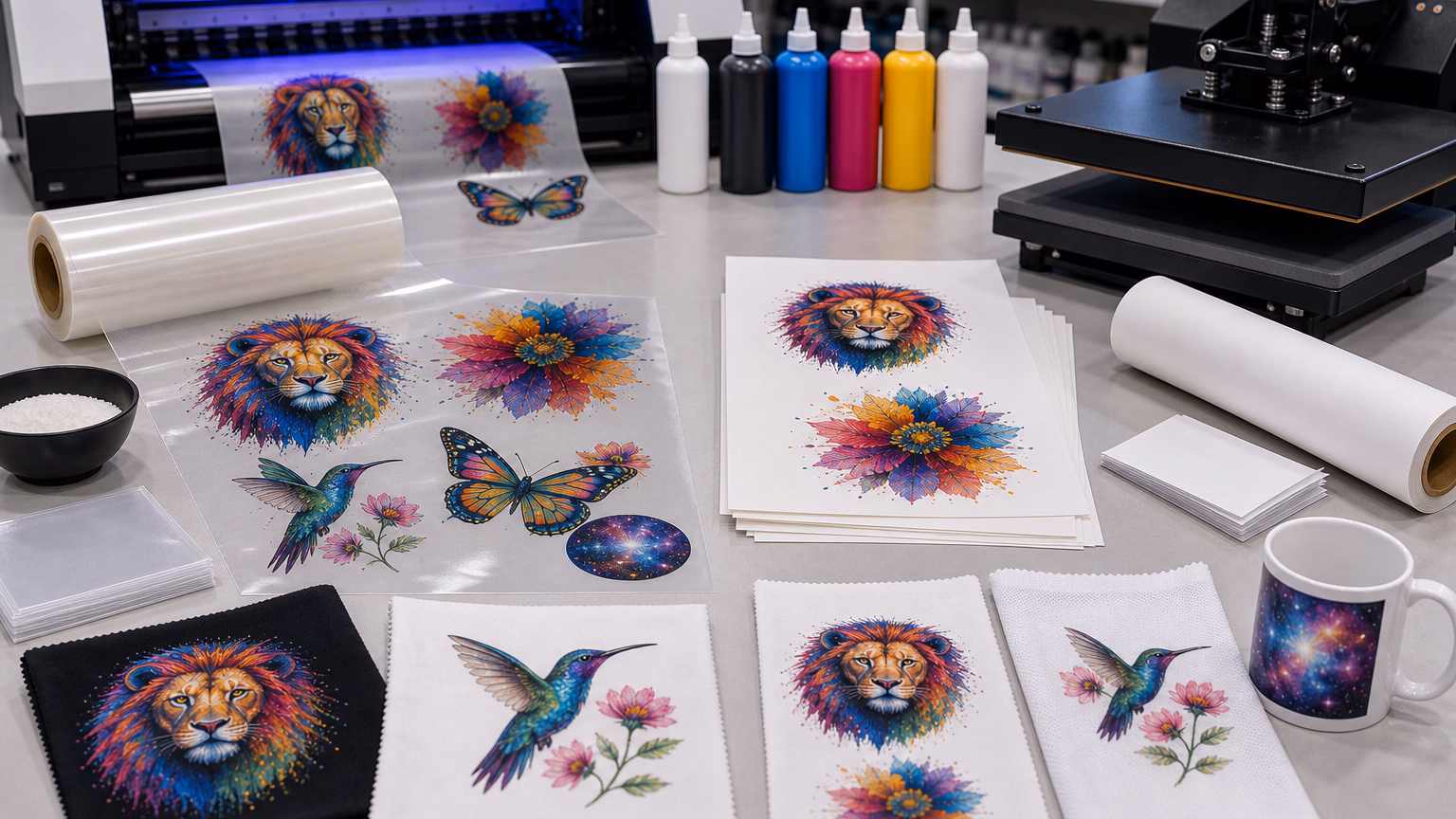 Is DTF Heat Transfer PET Film Better than Sublimation Paper? Film DTF Manufacturer, PET Film DTF roll Supplier, china