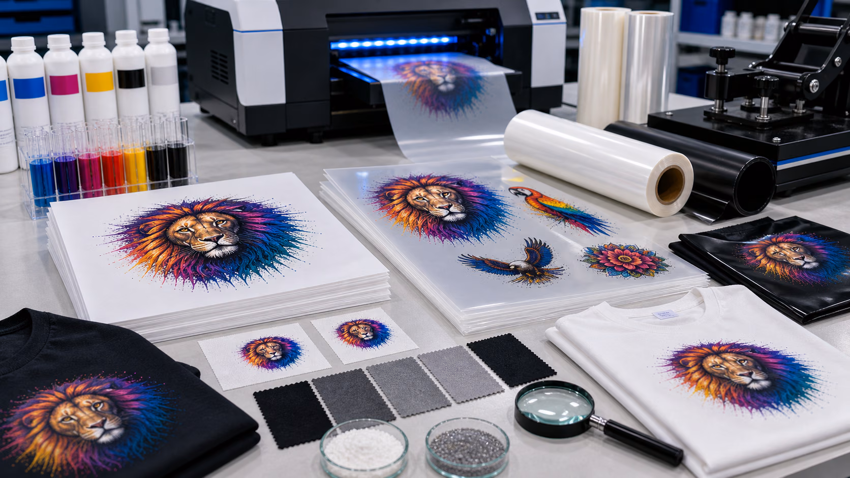 Is DTF Paper A4 better than vinyl? PET Film printing Factory, DTF transfer longevity Supplier, china
