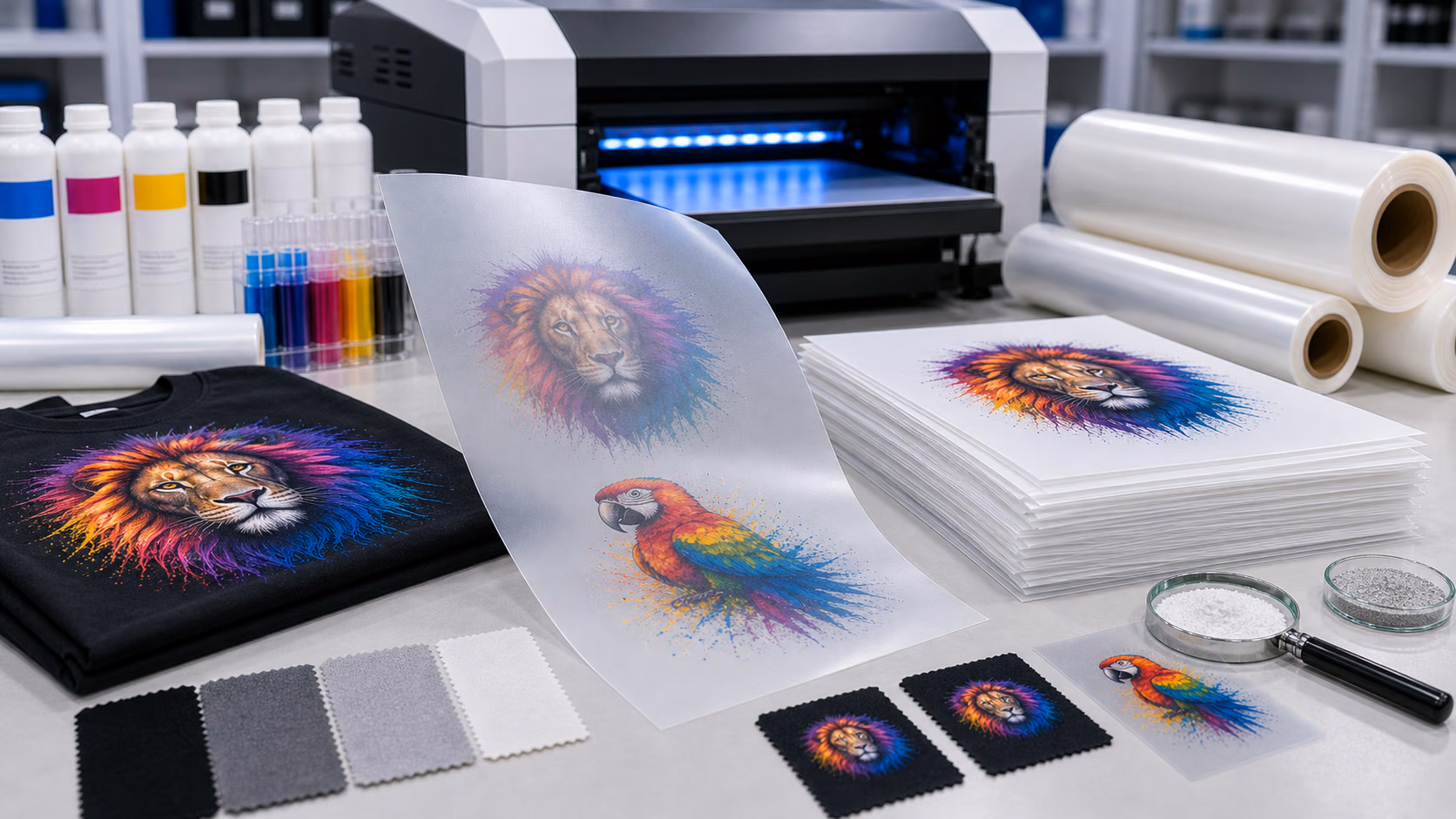 Is it possible to use reusable double sided DTF film? Impressora DTF A4 Manufacturer, Matte DTF Film Factory, China