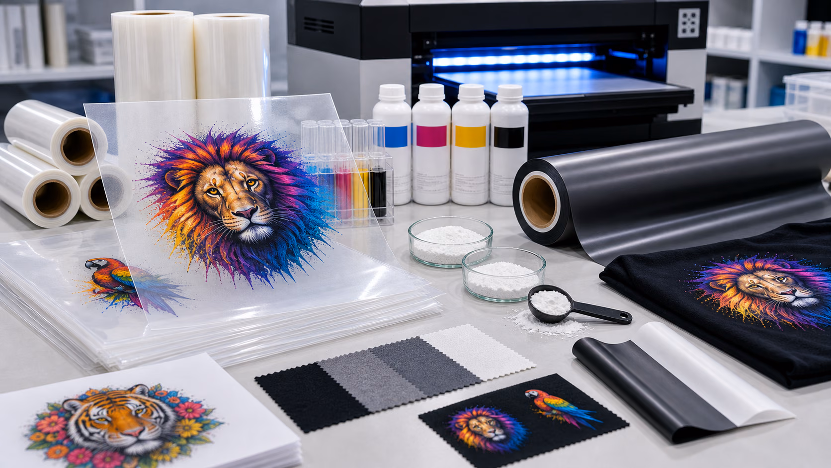 Is PET Transfer Film vinyl? DTF Film Transfer Supplier, DTF printing supplies Factory, china