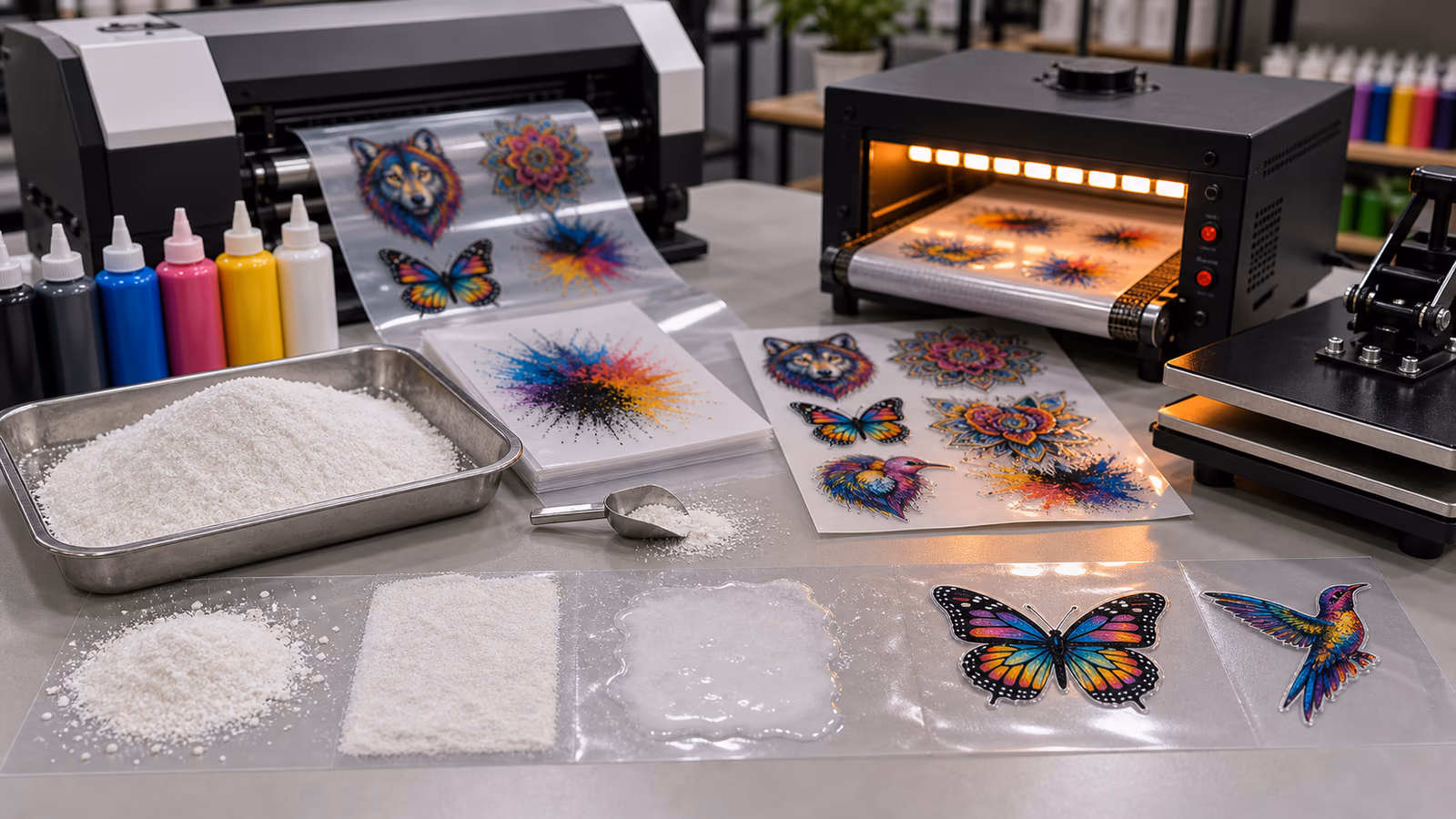 Understanding the Process: How Long Does It Take to Melt UV DTF Powder? China UV Magic Decal, Direct to Transfer UV DTF Decal Factory, china