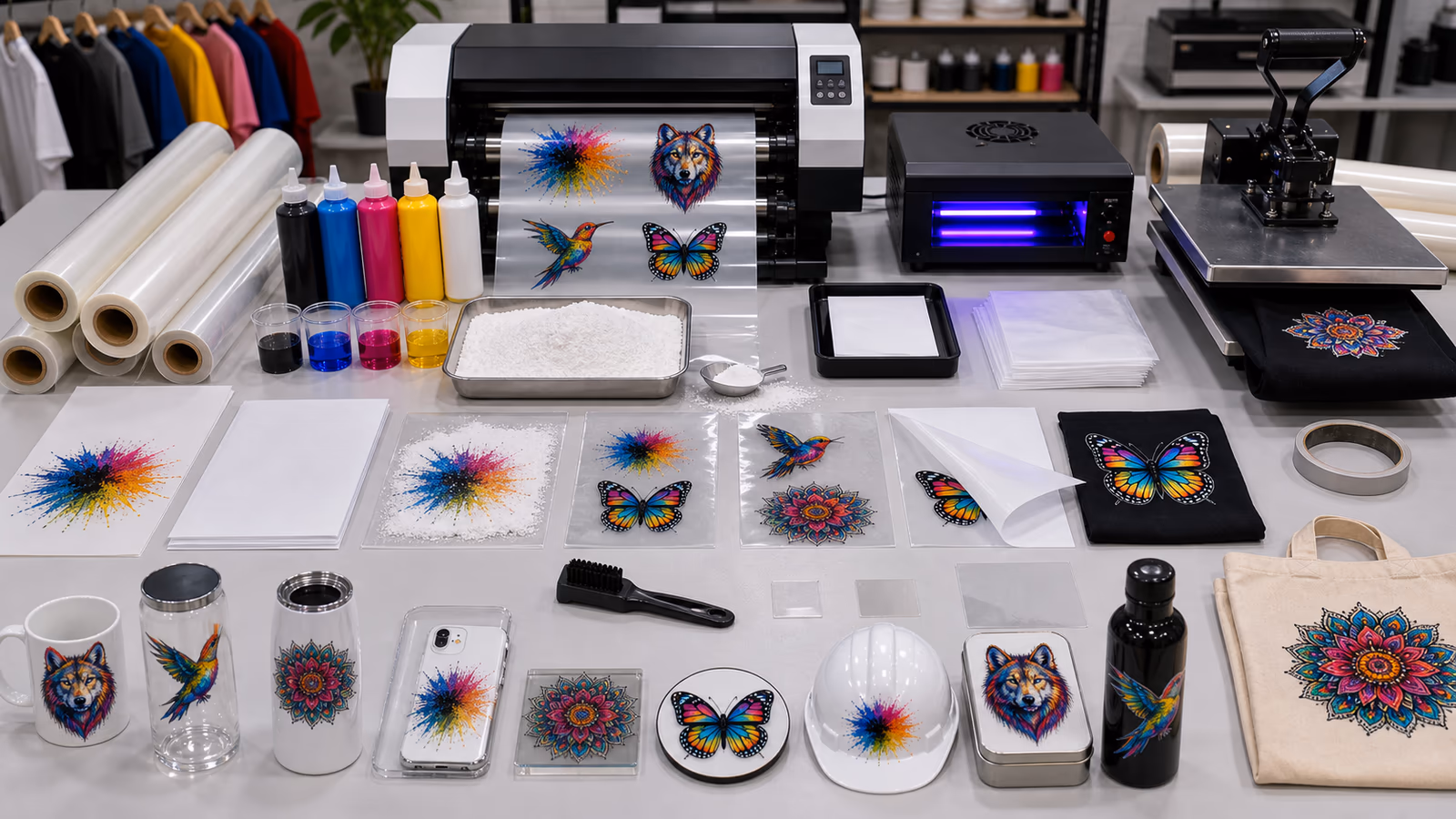 The Step-by-Step Guide to Sublimation Printing with UV DTF Powder, Direct Transfer UV DTF Film Factory, UV DTF Adhesive Transfer Decal Supplier, china